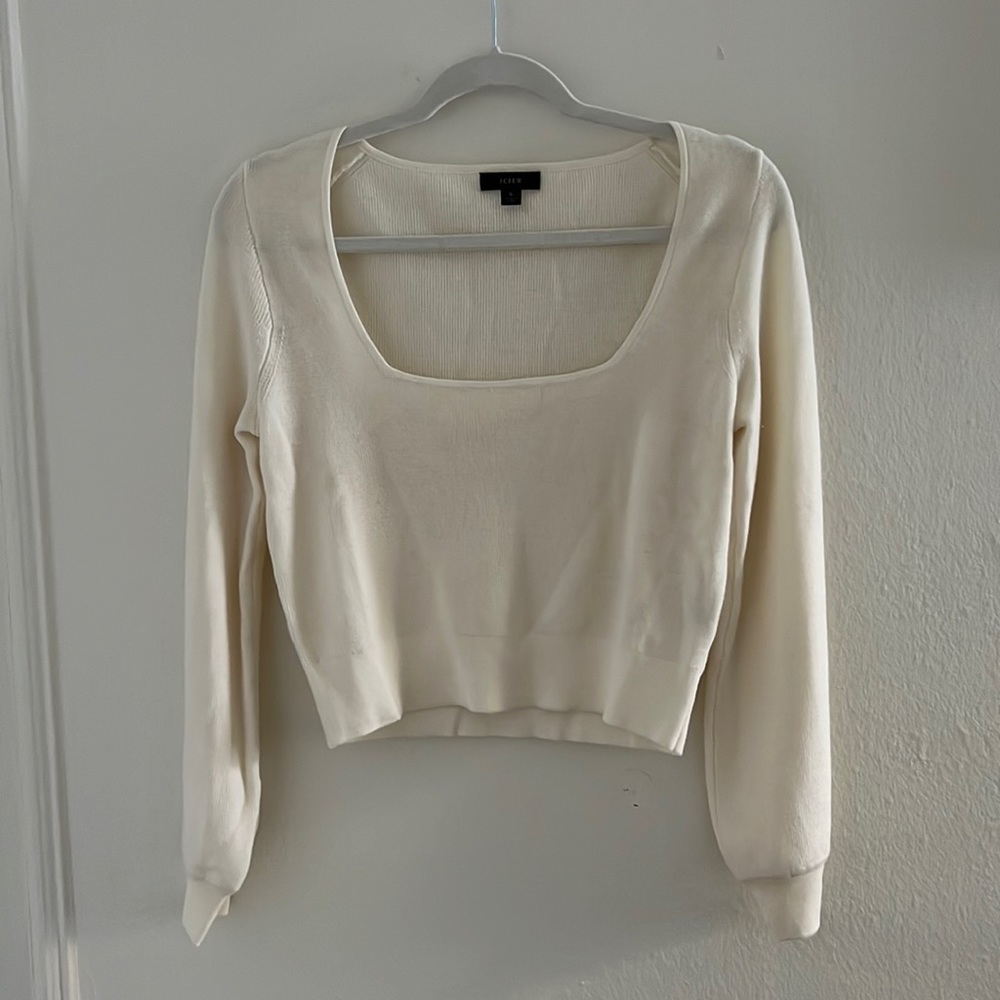 J. Crew Square Neck Sweater